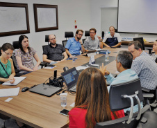 A Companhia Paranaense de Gás (Compagas) recebeu, nesta terça-feira (10), uma equipe técnica da Transportadora Brasileira Gasoduto Brasil-Bolívia (TBG), operadora do Gasbol em território nacional, para um workshop cujo objetivo foi apresentar a agenda da TBG para a oferta de capacidade de transporte de gás natural em 2020. Foto: Compagas