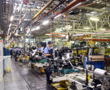 A produção industrial paranaense cresceu 2,6% em janeiro, na comparação com o mesmo mês do ano anterior, segundo dados divulgados nesta quinta-feira (12) pelo Instituto Brasileiro de Geografia e Estatística (IBGE). Em relação a dezembro de 2019, o aumento foi de 1,7%. No acumulado dos últimos doze meses, a indústria local registrou evolução de 5,2%.Foto: Gilson Abreu/AEN