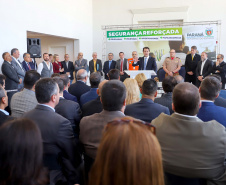 O governador Carlos Massa Ratinho Junior formaliza nesta quinta-feira (12) a convocação de aprovados do concurso de 2018 de escrivães da Polícia Civil do Paraná.
Curitiba, 12-03-20.
Foto: Arnaldo Alves / AEN.

