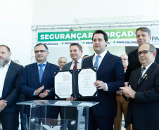 O governador Carlos Massa Ratinho Junior formaliza a convocação de aprovados do concurso de 2018 de escrivães da Polícia Civil do Paraná.