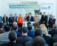 O governador Carlos Massa Ratinho Junior formaliza a convocação de aprovados do concurso de 2018 de escrivães da Polícia Civil do Paraná.