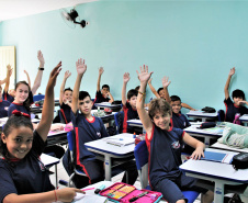 Escolas do Paraná são espaço de aprendizagem e acolhimento. Foto: Silvio Turra/SEED