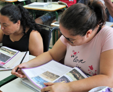 Escolas do Paraná são espaço de aprendizagem e acolhimento. Foto: Silvio Turra/SEED