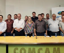 A Secretaria de Estado do Desenvolvimento Sustentável e do Turismo, em parceria com a Faep/Senar, promoveu nesta quinta e sexta-feira (12 e 13) mais uma rodada de eventos no Interior para apresentação do Programa Descomplica Rural e do ICMS Ecológico, nos municípios de Umuarama e Campo Mourão. Foto: Faep/SEDEST