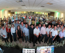 A Secretaria de Estado do Desenvolvimento Sustentável e do Turismo, em parceria com a Faep/Senar, promoveu nesta quinta e sexta-feira (12 e 13) mais uma rodada de eventos no Interior para apresentação do Programa Descomplica Rural e do ICMS Ecológico, nos municípios de Umuarama e Campo Mourão. Foto: Faep/SEDEST
