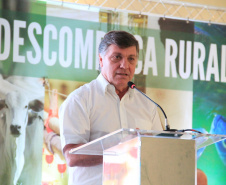 A Secretaria de Estado do Desenvolvimento Sustentável e do Turismo, em parceria com a Faep/Senar, promoveu nesta quinta e sexta-feira (12 e 13) mais uma rodada de eventos no Interior para apresentação do Programa Descomplica Rural e do ICMS Ecológico, nos municípios de Umuarama e Campo Mourão. Foto: Faep/SEDEST