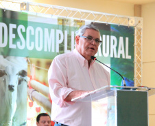 A Secretaria de Estado do Desenvolvimento Sustentável e do Turismo, em parceria com a Faep/Senar, promoveu nesta quinta e sexta-feira (12 e 13) mais uma rodada de eventos no Interior para apresentação do Programa Descomplica Rural e do ICMS Ecológico, nos municípios de Umuarama e Campo Mourão. Foto: Faep/SEDEST