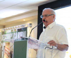 A Secretaria de Estado do Desenvolvimento Sustentável e do Turismo, em parceria com a Faep/Senar, promoveu nesta quinta e sexta-feira (12 e 13) mais uma rodada de eventos no Interior para apresentação do Programa Descomplica Rural e do ICMS Ecológico, nos municípios de Umuarama e Campo Mourão. Foto: Faep/SEDEST