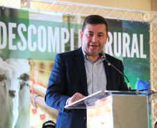 A Secretaria de Estado do Desenvolvimento Sustentável e do Turismo, em parceria com a Faep/Senar, promoveu nesta quinta e sexta-feira (12 e 13) mais uma rodada de eventos no Interior para apresentação do Programa Descomplica Rural e do ICMS Ecológico, nos municípios de Umuarama e Campo Mourão. Foto: Faep/SEDEST