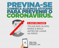 A informação de qualidade é ainda uma das melhores armas para se prevenir contra o coronavírus. Pensando nisso, o Governo do Paraná lançou uma campanha com orientações sobre os métodos de prevenção, para evitar a propagação do vírus e também para tranquilizar a população. Todo o conteúdo está disponível no site www.coronavirus.pr.gov.br.