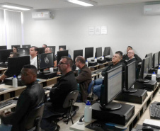 Servidores do Depen se preparam para implantação do Sistema de Gestão da Execução Penal. Foto: DEPEN