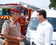 A entrega é parte de um amplo pacote de novos veículos, que atendem a Polícia Militar, a Polícia Civil e o Corpo de Bombeiros. Nesse momento, no entanto, eles vão apoiar ações em conjunto com a sociedade civil para conter a circulação do novo coronavírus (Covid-19).
