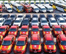 A entrega é parte de um amplo pacote de novos veículos, que atendem a Polícia Militar, a Polícia Civil e o Corpo de Bombeiros