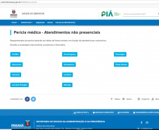 Perícia médica para servidores estaduais será de maneira remota 