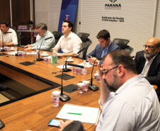 Governadores dos estados que forma o Consórcio de Integração Sul e Sudeste (Cosud) se reuniram nesta quinta-feira (02/04), por meio de videoconferência, para debater questões de saúde e impactos econômicos provocados pela pandemia do novo coronavírus.

Foto: Ari Dias/AEN
