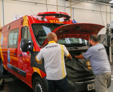 Renault fará manutenção de ambulâncias do Siate. Foto: Gilson Abreu/AEN