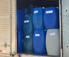 Depen produz 60 mil litros de produtos de limpeza por mês. Foto:Depen