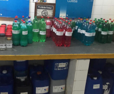 Depen produz 60 mil litros de produtos de limpeza por mês. Foto:Depen