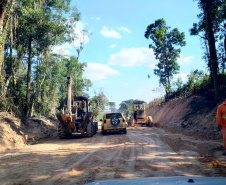 Paranacidade mantém ritmo de trabalho e obras são garantidas. Foto: SEDU