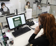 Centrais de atendimento tiram dúvidas sobre o novo coronavírus. Foto: Ari Dias/AEN