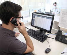 Centrais de atendimento tiram dúvidas sobre o novo coronavírus. Foto: Ari Dias/AEN