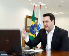 Lançada pelo governador Ratinho Junior, maratona online é promovida pela Superintendência Geral de Inovação, acontece de 24 de abril a 1º de maio e busca ideias inovadoras e soluções que minimizem os impactos da pandemia no Paraná.
Foto: Rodrigo Felix Leal