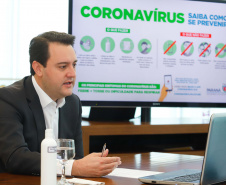 Lançada pelo governador Ratinho Junior, maratona online é promovida pela Superintendência Geral de Inovação, acontece de 24 de abril a 1º de maio e busca ideias inovadoras e soluções que minimizem os impactos da pandemia no Paraná.
Foto: Rodrigo Felix Leal