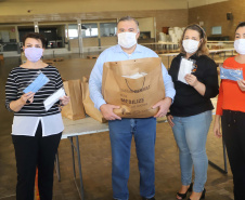 Rede Família Solidária recebe doação de 13 mil máscaras que serão destinadas a entidades sociais. Foto:SEJUF