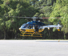 Uma força-tarefa das forças de segurança públicas atuantes no Litoral do Estado foi montada para deflagrar a Operação Carga Segura a partir desta sexta-feira (17). A ação é um esforço para combater as vazadas (furto de carga), além de roubos, furtos e outros crimes. O lançamento das atividades foi no Pátio de Triagem do Porto de Paranaguá. Foto:SESP