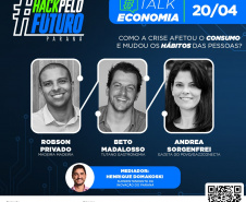O Governo do Estado abriu nesta semana as inscrições para o Hack pelo Futuro, maratona online que busca soluções e inovações para a vida pós-coronavírus. Dentro da programação do hackaton, estão previstos bate-papos com especialistas e profissionais do mercado, que vão ajudar a população a entender melhor o cenário atual da crise para que possam ser identificadas novas oportunidades de negócios.