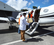 Aeronaves já transportaram 4.569 amostras para testes de coronavírus
