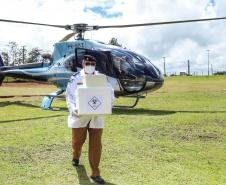Aeronaves já transportaram 4.569 amostras para testes de coronavírus