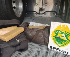 BPFron apreende 5,4 toneladas de maconha no 1.º quadrimestre. Foto:PMPR