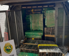 BPFron apreende 5,4 toneladas de maconha no 1.º quadrimestre. Foto:PMPR
