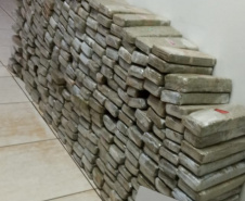 BPFron apreende 5,4 toneladas de maconha no 1.º quadrimestre. Foto:PMPR