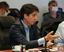 Reuniao Plano de Recuperação Econômica. Foto: Geraldo Bubniak/AEN