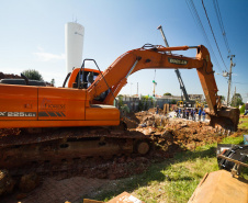 Sanepar conclui obra que vai melhorar distribuição de água
 . Foto:Sanepar