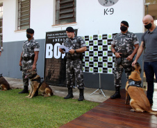 Lótus, Kira e Loba viveram uma grande história na Companhia de Operações com Cães (COC) do Batalhão de Operações Especiais (BOPE) ao longo de quase 9 anos de atividade