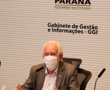 O Governo do Estado prepara para os próximos dias o lançamento de um grande pacote de incentivo à cultura paranaense. O anúncio foi feito nesta segunda-feira (04) pelo vice-governador Darci Piana e pela superintendente da Cultura, Luciana Casagrande, em reunião por videoconferência com diversos representantes do setor no Paraná.
 Foto: Ari Dias/AEN