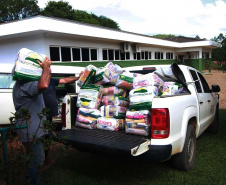 Um trabalho conjunto entre a Coordenadoria Estadual da Defesa Civil e a Superintendência Geral de Diálogo e Interação Social (Sudis) está atendendo os povos e comunidades tradicionais do Paraná, que também são impactados pela pandemia do novo coronavírus. Foto: Elio Andrade/SUDIS