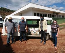 Um trabalho conjunto entre a Coordenadoria Estadual da Defesa Civil e a Superintendência Geral de Diálogo e Interação Social (Sudis) está atendendo os povos e comunidades tradicionais do Paraná, que também são impactados pela pandemia do novo coronavírus. Foto: Elio Andrade/SUDIS