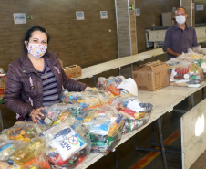 Rede de voluntários Família Solidária já auxiliou 89 instituições com alimentos durante o Covid-19. Foto:SEJUF