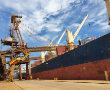 Agronegócio representa 80,3% das exportações do Paraná.Foto: Portos do Paraná
