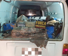 Atuação integrada do BPFron pela Operação Hórus resulta em apreensão deuma tonelada de maconha. FOTO:SESP