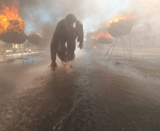Protocolo de acionamento de brigada de incêndio começa a ser implementada no sistema prisional do Paraná. Foto:DEPEN