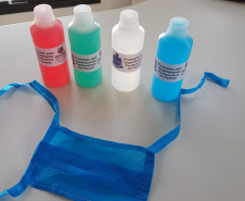 Depen distribui kits de proteção contra novo coronavírus na CEASA. Foto:Depen