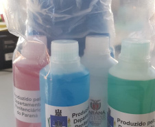 Depen distribui kits de proteção contra novo coronavírus na CEASA. Foto:Depen