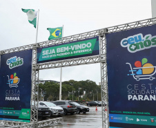 Cesta Solidária Paraná arrecada 150 toneladas de alimentos.