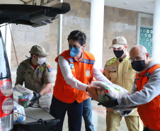 Cesta Solidária Paraná arrecada 150 toneladas de alimentos.