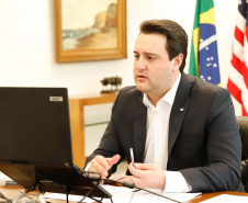 O governador Carlos Massa Ratinho Junior participou nesta terça-feira (2) de um evento online promovido pela Câmara Americana do Comércio (Amcham Curitiba) e destacou a estruturação do Estado para o enfrentamento ao novo coronavírus e o planejamento para a recuperação econômica do Estado pós-pandemia.